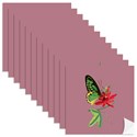 Adesivo para Azulejo Colagens Rosa e Verde