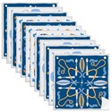 Adesivo para Azulejo Festa Azul e Azul Marinho