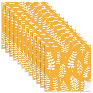 Adesivo para Azulejo Floresta Colorida Amarelo I