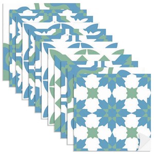 Adesivo para Azulejo Tradicional Azul e Branco