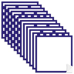 Adesivo para Azulejo Xadrez Geométrico Azul Marinho II
