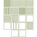 Adesivo para Azulejo Xadrez Geométrico Verde