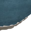 Almofada de Chão Degradê Trinchado Azul Marinho e Branco
