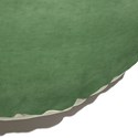 Almofada de Chão Redonda Degradê Trinchado Verde