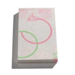 Canvas Serigrafia Verde e Rosa