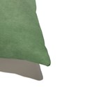 Capa de Almofada Degradê Trinchado Verde