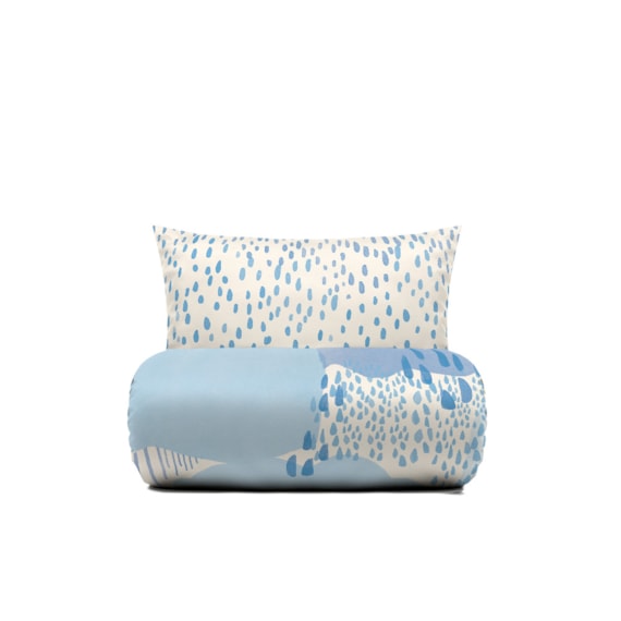 Capa De Edredom Chuva Azul E Amarelo Bobinex Capa De Edredom Chuva Azul E Amarelo Bobinex