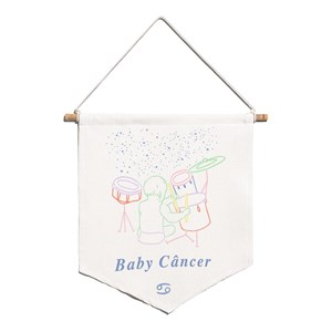 Flâmula Baby Câncer Azul 02 e Verde