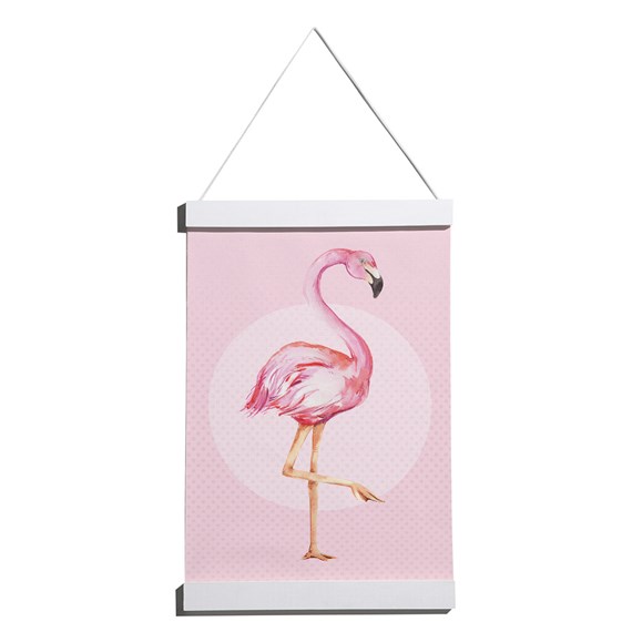 Flâmula Flamingos I Rosa