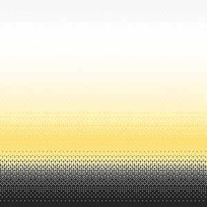 Papel de Parede Degradê Pixel Amarelo e Rosa