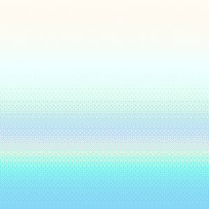 Papel de Parede Degradê Pixel Azul e Verde