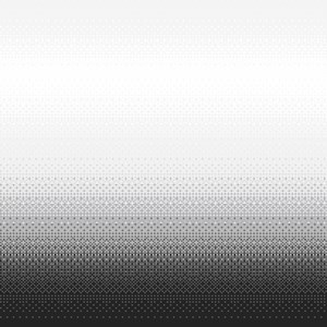 Papel de Parede Degradê Pixel Branco e Cinza