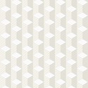 Papel de Parede Geométrico Cubos Expanso Branco e Bege