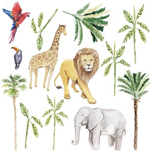 Sticker Safari Verde